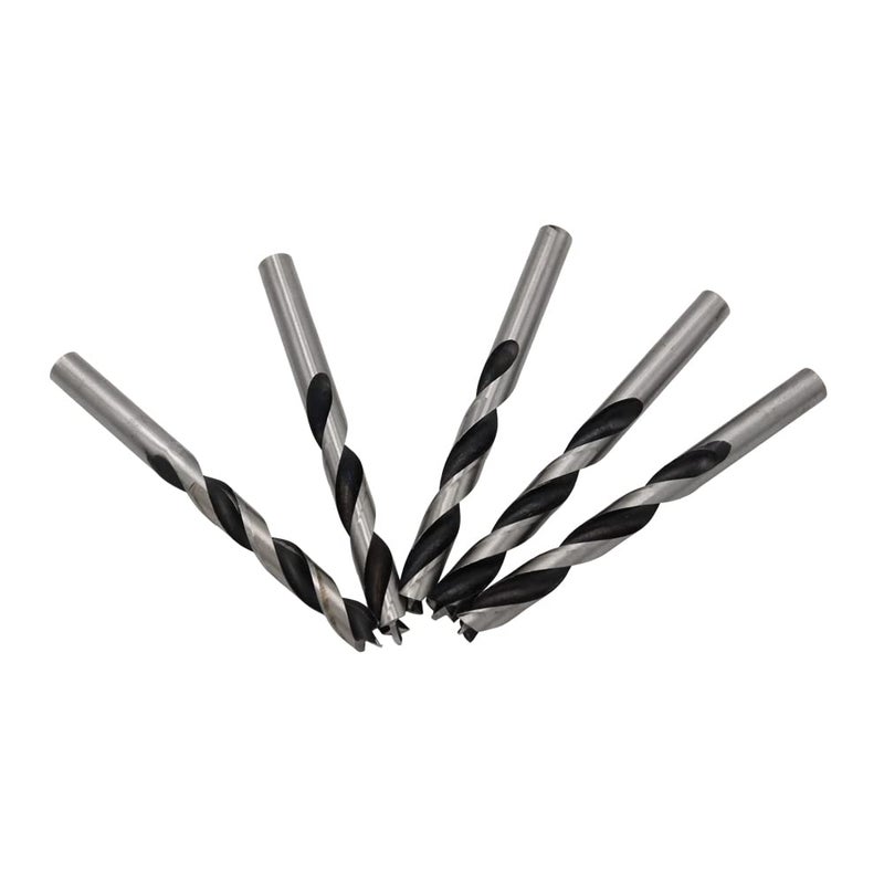 STORMCUBE Brad Point Drill Bits 10mm (13/32") Wood Drill Bit Set Woodworking Drills High Carbon Steel for Furniture Hardwood Softwood Cupboard Wardrobe 5 Pack - Image 1